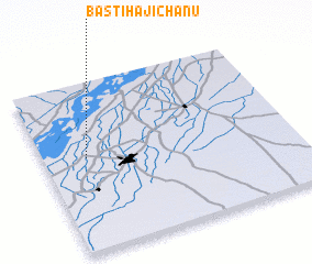 3d view of Basti Hāji Chanu