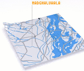 3d view of Mad Ghaluwāla