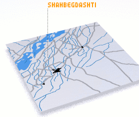 3d view of Shāh Beg Dashti