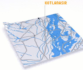 3d view of Kotla Nasīr