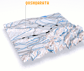 3d view of Qoshqarata