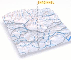 3d view of Shādi Khel