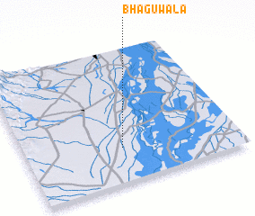 3d view of Bhāguwāla