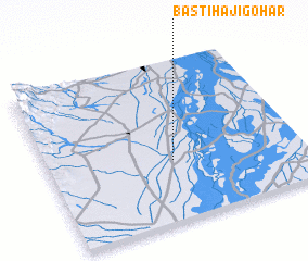 3d view of Basti Haji Gohar