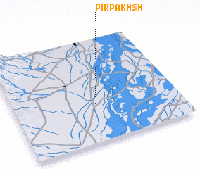 3d view of Pīr Pakhsh
