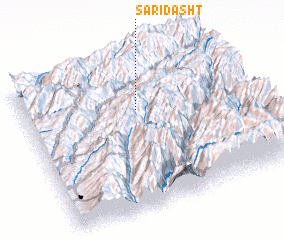 3d view of Saridasht