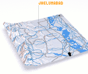 3d view of Jhelumābād