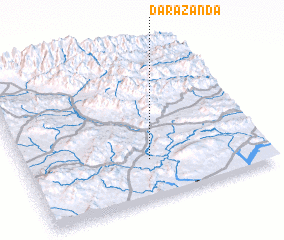 3d view of Darāzanda