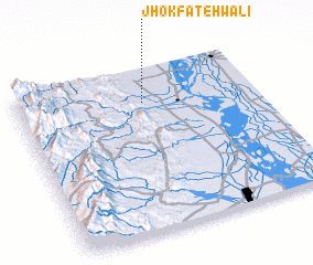 3d view of Jhok Fatehwāli