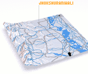 3d view of Jhok Shūrānīwāli