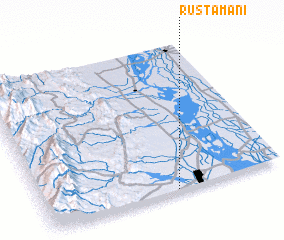 3d view of Rustamāni