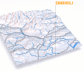 3d view of Shāri Kili