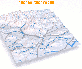 3d view of Ghandai Ghaffār Kili