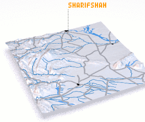 3d view of Sharīf Shāh