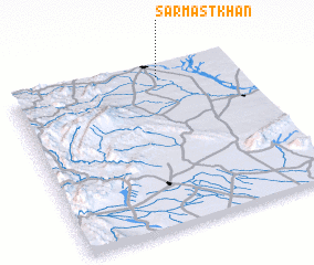 3d view of Sarmast Khān