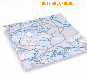 3d view of Kotka Allāhdād