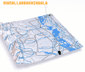 3d view of Miān Allāh Bakhshwāla