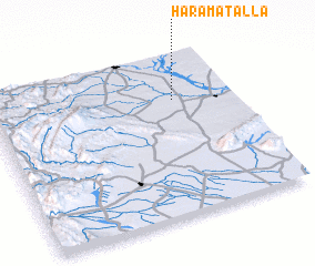 3d view of Harāma Talla