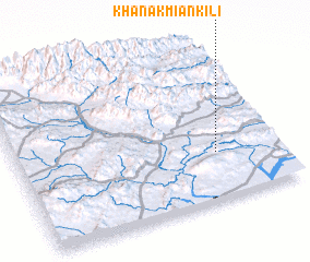 3d view of Khanak Miān Kili