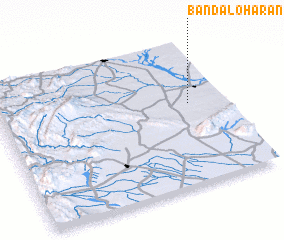 3d view of Bānda Lohārān