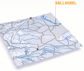 3d view of Dallo Khel