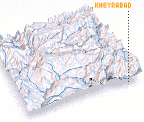 3d view of Kheyrābād