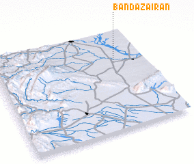 3d view of Bānda Zairān