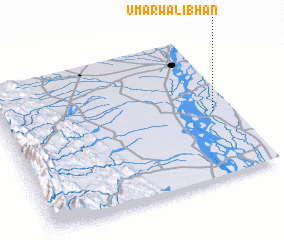 3d view of Umarwāli Bhān