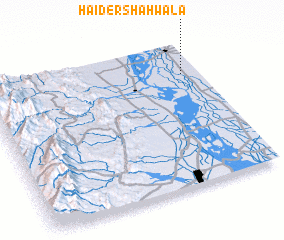 3d view of Haider Shāhwāla