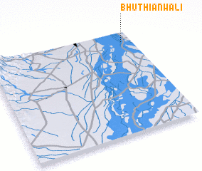 3d view of Bhuthiānwāli