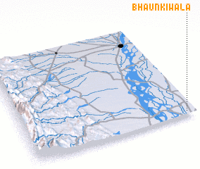 3d view of Bhaunkīwāla