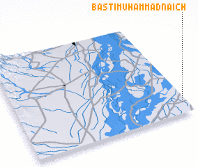 3d view of Basti Muhammad Nāich