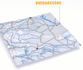 3d view of Bānda Begrān