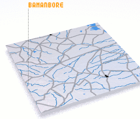 3d view of Bāmanbore