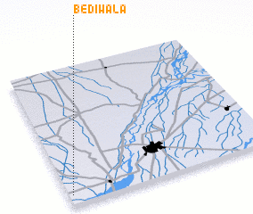 3d view of Bediwāla