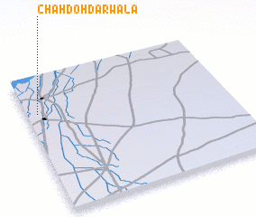 3d view of Chāh Dohdarwāla