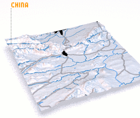 3d view of Chīna