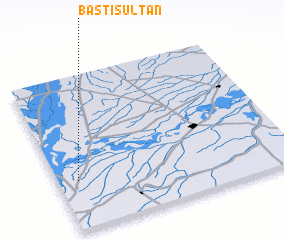 3d view of Basti Sultān