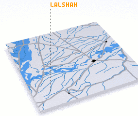 3d view of Lāl Shāh