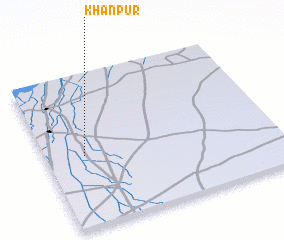 3d view of Khānpur