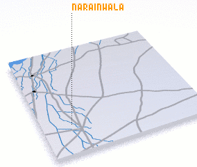 3d view of Nārāinwāla