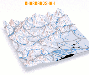 3d view of Kharkano Shah