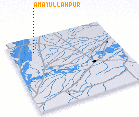 3d view of Amānullāhpur