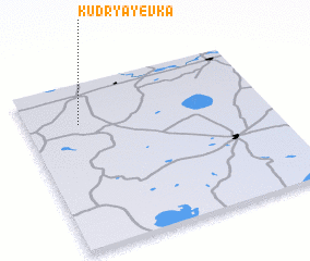 3d view of Kudryayevka