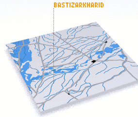 3d view of Basti Zar Kharīd