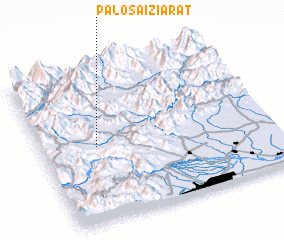 3d view of Palosai Ziārat