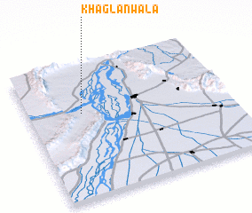 3d view of Khāglānwāla