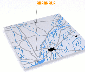 3d view of Awānwāla