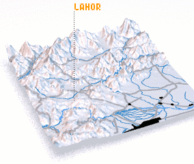 3d view of Lahor