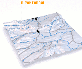 3d view of Nizām Tandai